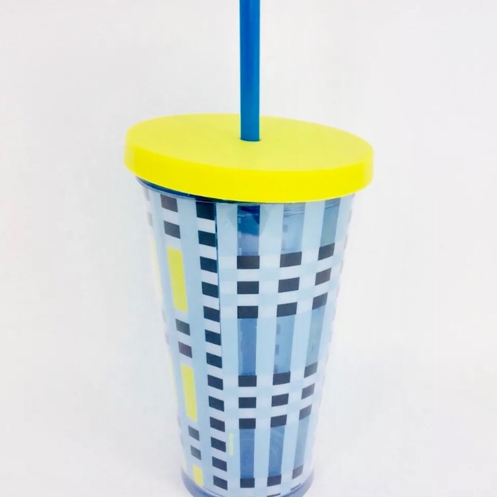 Starbucks Blue & Yellow Cold Cup - Picture 2 of 4
